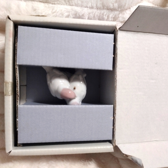 Lladro first Christmas together 1991 - Lovebirds - Picture 5 of 6